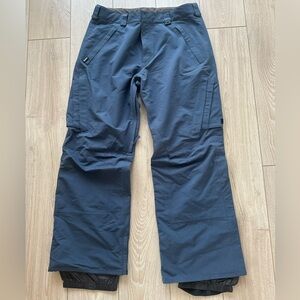 🏂 Burton Snowboard Ski Pants Blue Grey Waterproof Winter XL